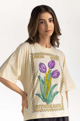 Loose Fit Graphic Tee WM-KTP-WS24-013